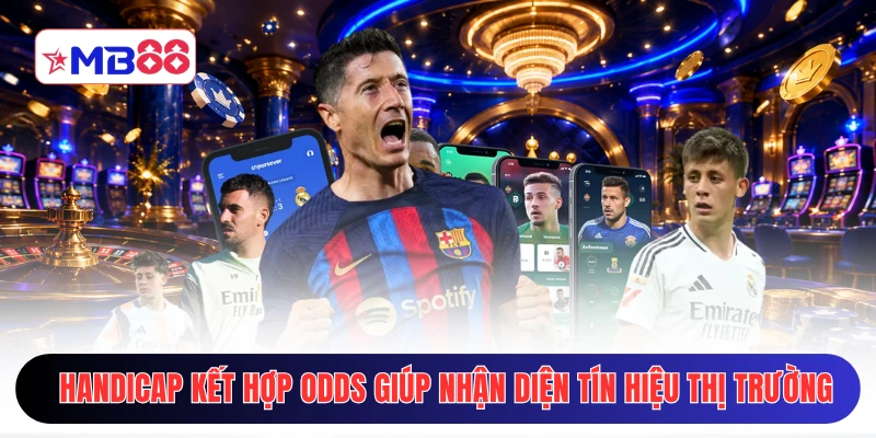Handicap kết hợp odds giúp nhận diện tín hiệu thị trường