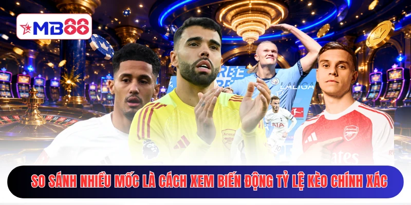 So sánh nhiều mốc là cách xem biến động tỷ lệ kèo chính xác